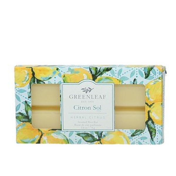 Greenleaf - Wax Bar - Citron Sol 73g